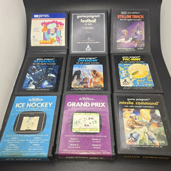 Atari Games Lot Of 35 Cartridge Games Assorted Untested Different Atari Models - Picture 4 of 5